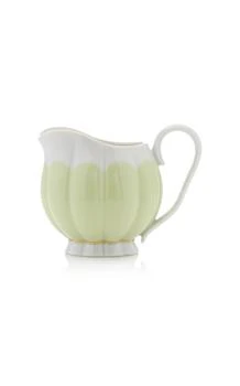 Giambattista Valli Home | Giambattista Valli Home - Tall Porcelain Creamer - Green - Moda Operandi,商家Fashion US,价格¥3304
