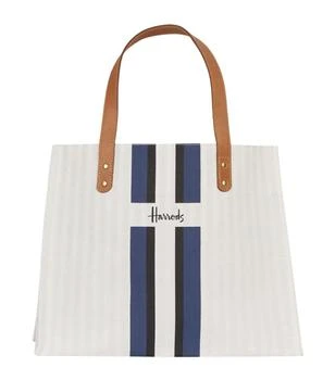 Harrods | Logo Stripe Shopper Bag 