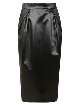 推荐Maison Margiela Rear Logo Wrap Skirt商品