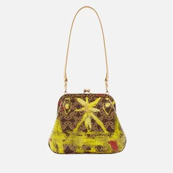 Vivienne Westwood | Vivienne Westwood Vivienne's Clutch Orborama Jacquard and Leather Bag 4.9折, 独家减免邮费
