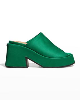 Ganni | Retro Recycled Platform Mules商品图片,