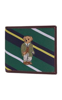 ralph lauren bear直邮, Ralph Lauren | Polo Bear Tie Silk Wallet - Multi商品图片 
