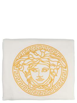 商品Versace | Versace Printed Embroidered Logo Blanket,商家Italist,价格¥2231图片