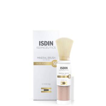 商品ISDIN | ISDIN ISDINCEUTICS Mineral Brush 100% Mineral Powder Matte Finish with Zinc Oxide 0.14 oz,商家Dermstore,价格¥421图片