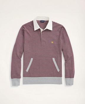 商品Merino Stripe Polo Sweater图片