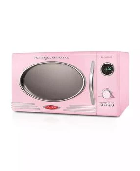 Nostalgia | Retro 0.9 Cubic Feet Microwave,商家Macy's,价格¥1738