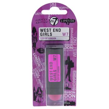 推荐West End Girls City Of London - Fuchsia by W7 for Women - 0.1 oz Lipstick商品