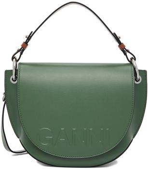 ganni包, Ganni | Green Banner Shoulder Bag商品图片 额外8.5折, 额外八五折