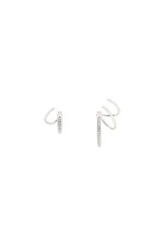 商品PANCONESI | Panconesi asymmetrical stellar crystal earrings,商家Baltini,价格¥1161图片