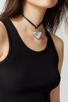 推荐Valentina Corded Heart Necklace商品