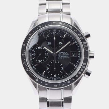 [二手商品] Omega | Omega Black Stainless Steel Speedmaster 3210.50 Automatic Men's Wristwatch 40 mm商品图片,6.7折