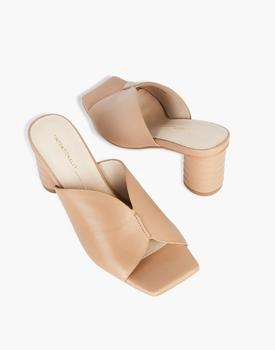 Madewell | Intentionally Blank Leather Kamika Mules in Clay商品图片,7.5折