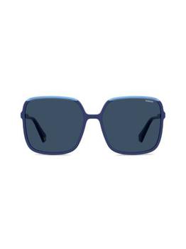 Polaroid | 59MM Square Sunglasses商品图片,6.6折
