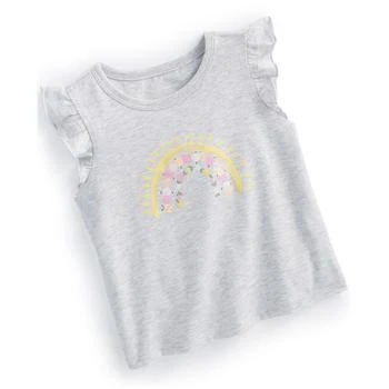 First Impressions | Baby Girls Rainbow Sun Graphic T-Shirt, Created for Macy's 独家减免邮费