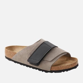 推荐Birkenstock Men's Kyoto Suede Slide Sandals商品