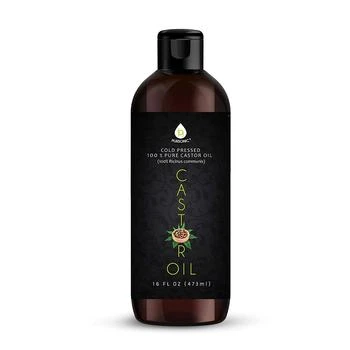 PURSONIC | Castor Oil (16oz) Cold-Pressed, 100% Pure, Hexane-Free Castor Oil-Moisturizing & Healing, For Dry Skin, Hair Growth - For Skin, Hair Care, Eyelashes,商家Premium Outlets,价格¥148