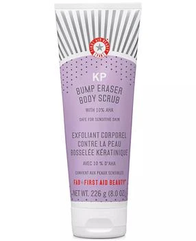 First Aid Beauty | KP Bump Eraser Body Scrub with 10% AHA – Body Exfoliant for Keratosis Pilaris, 8.0 oz.,商家Macy's,价格¥89