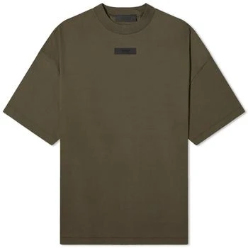 推荐Fear of God ESSENTIALS Spring Tab Crew Neck T-Shirt - Ink商品