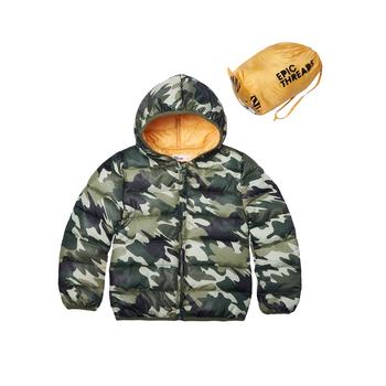 Epic Threads | Toddler Boys Packable Jacket with Bag, 2 Piece Set商品图片,