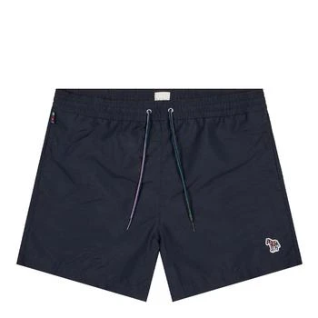 推荐Paul Smith Zebra Logo Swim Shorts - Navy商品