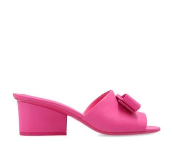 推荐Ladies Hot Pink Leather Viva 55 Sandals商品