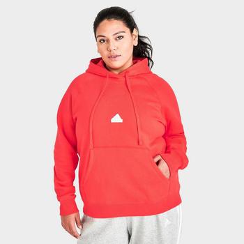 推荐Women's adidas Sportswear Oversized Hooded Sweatshirt (Plus Size)商品