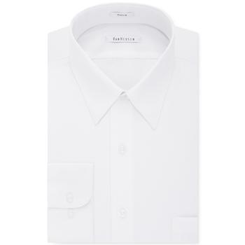 推荐Men's Classic-Fit Point Collar Poplin Dress Shirt商品