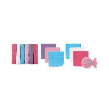 商品Luvable Friends | Washcloths with Toy, 13-Piece Set, Pink and Purple, One Size,商家Macy's,价格¥94图片