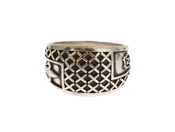 Nialaya | Dolce & Gabbana Silver Rhodium 925 Sterling Ring,商家SEYMAYKA,价格¥972