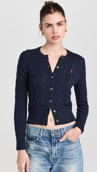 Ralph Lauren | Cotton Cable Long Sleeve Cardigan,商家Shopbop,价格¥1496