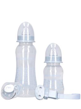 商品Emporio Armani | Set Of 2 Logo Bottles, Pacifier & Clip,商家LUISAVIAROMA,价格¥595图片