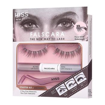 商品Kiss Eye Cosmetics | Kiss Falscara Eyelash Starter Kit, 1 Ea,商家MyOTCStore,价格¥96图片