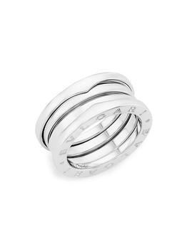 商品BVLGARI | B.zero1 18K White Gold 3-Band Ring,商家Saks Fifth Avenue,价格¥19798图片