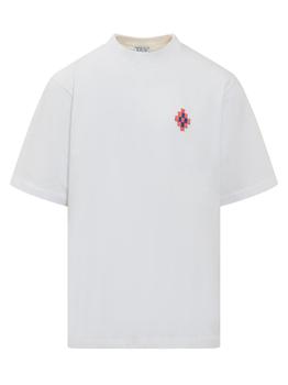 Marcelo Burlon | Marcelo Burlon County Of Milan Cross Patch T-Shirt商品图片,6.2折
