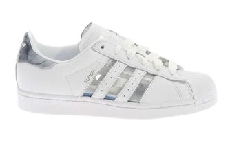 推荐Adidas Superstar Ladies Cloud White/Grey Basketball Sneakers商品
