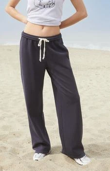John Galt | Navy Anastasia Tie Baggy Sweatpants,商家PacSun,价格¥273