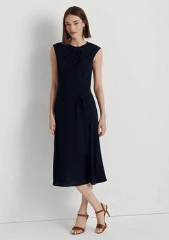 Ralph Lauren | Ralph Lauren Bubble Crepe Cap Sleeve Dress 2.9折