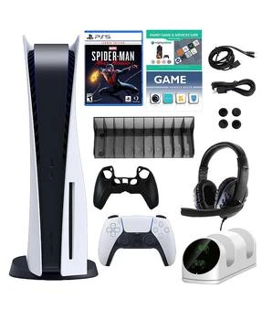 SONY | PlayStation 5 Console with Miles Morales Game, Accessories Kit and 2 Vouchers,商家Bloomingdale's,价格¥5577