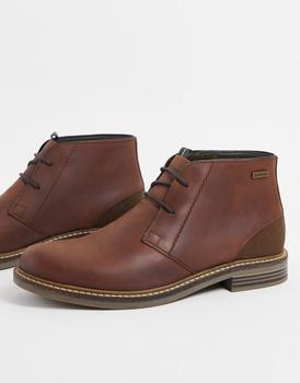 推荐Barbour Readhead lace up leather boots in tan商品