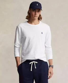 Ralph Lauren | 男款经典版型平纹针织长袖 T 恤,商家Macy's,价格¥350