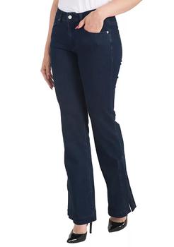 推荐Women's Rania Lightweight High Waist Slit Hem Denim Jeans商品