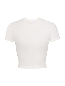 SKIMS | New Vintage Cropped Raglan T-Shirt商品图片 独家减免邮费