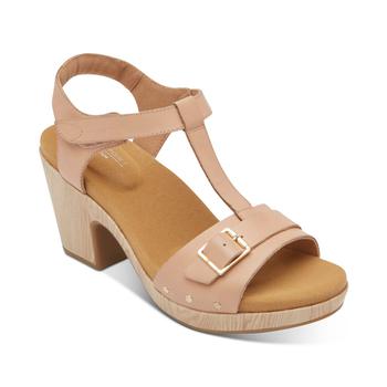 Rockport | Women's Vivianne T-Strap Dress Sandals商品图片,7折×额外8.5折, 额外八五折