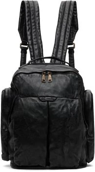 Officine Creative | Black Helmet 42 Backpack,商家Ssense US,价格¥8568