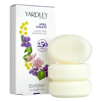 YARDLEY | Yardley - April Violets Soap (3x100g),商家Unineed,价格¥88