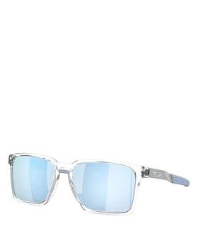 推荐Polarized Rectangular Sunglasses, 56 mm商品