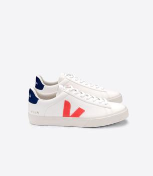 推荐Veja Campo Trainers - Chromefree Extra White/Orange-Fluro/Cobalt商品