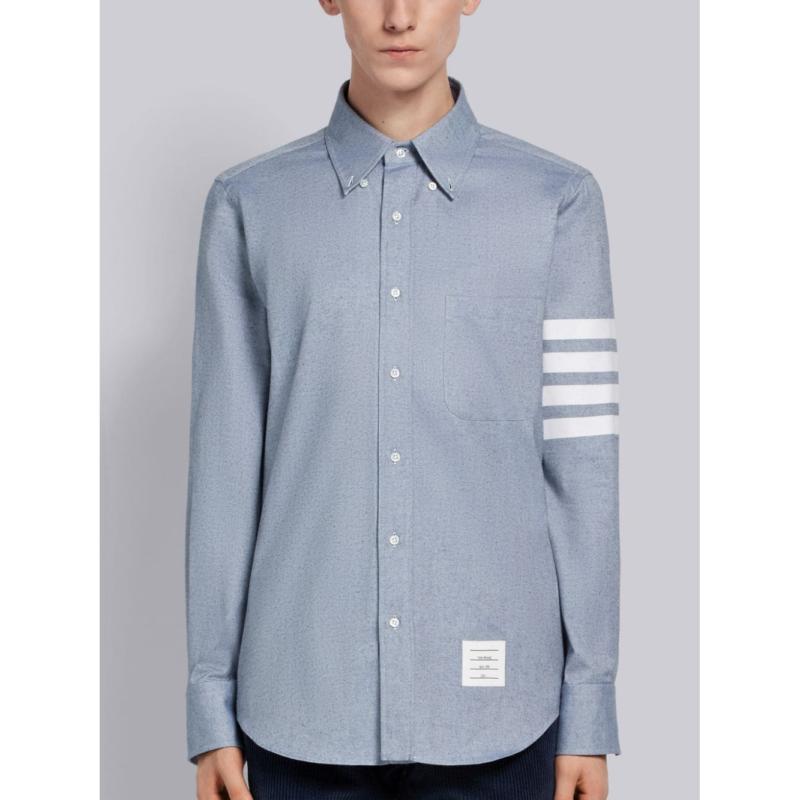 thom browne衬衫新款, Thom Browne | THOM BROWNE 男拼色男士衬衫 MWL272A480商品图片 独家减免邮费