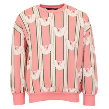 推荐Pink Swan Pattern Sweatshirt商品