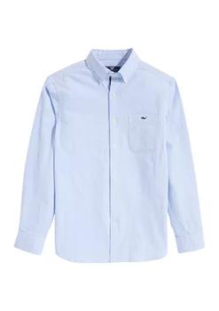 Vineyard Vines价格, Vineyard Vines | Classic Fit Striped Seersucker Shirt商品图片 